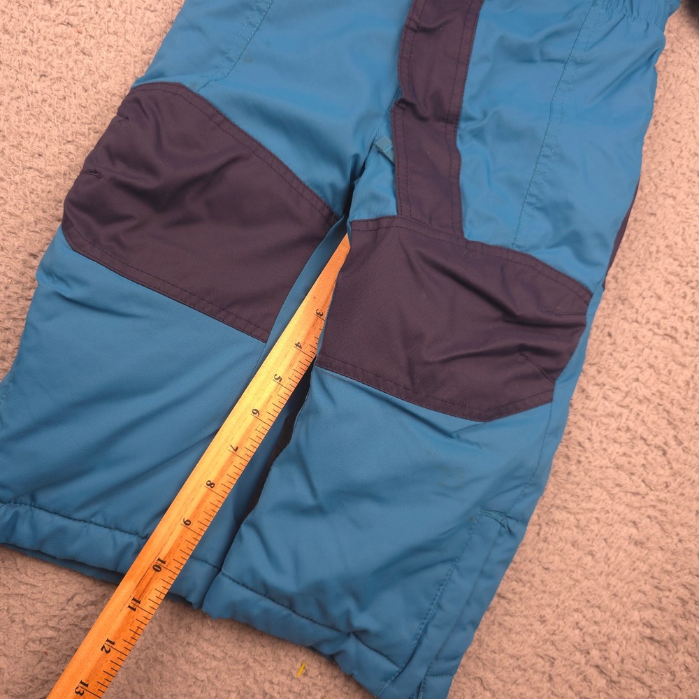 L.L.Bean Snowsuit Kids 12-18M Blue 3M Thinsulate Grow Cuffs Hooded Full Zip - Picture 4 of 10